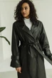 Кожаный тренч 2144,5636 Seventeen Черный L/XL (2144.5636) - изображение 1