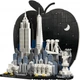 Конструктор LEGO Architecture Нью‑Йорк — Большое яблоко 1465 деталей (21066) - изображение 2