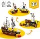 Конструктор LEGO Creator Культовый пиратский корабль 1074 детали (31387) - изображение 7