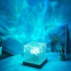 Ночник куб проектор настольная лампа 16 цветов проекцией водяной волны LED светильник с пультом - изображение 6