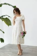 Літнє плаття з квітковим візерунком, міді FashionYouWant S жовтий 43450202 - зображення 1