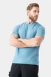 Футболка AVECS блакитна з бавовни 30492/11 7XL - изображение 5