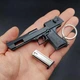 Металлический брелок-пистолет MiniEagle, черный - изображение 4