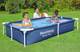 Бассейн каркасный Bestway 56401 прямоугольный 221×150×43 см 1200 л с ремкомплектом - изображение 7