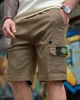 Карго шорти Stone Island PALM коричневі XXXL - зображення 8