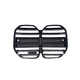 Ноздри M-Look (для G22/23, Черный Глянец) для BMW 4 серия G22/23/26 2020- гг - изображение 3