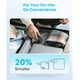 Зарядний пристрій Anker A121-CG11 GAN Charger 70W, 3xUSB-C, 1xUSB-A, Black - зображення 4