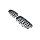 Ноздри Diamond Black с хромированной окантовкой для BMW 5 серия F10/F11 2010–2016 гг - изображение 3