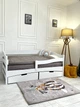 Кровать подростковая Afina 80x160 см с выдвижными ящиками - изображение 5