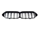 Ноздри M-Look (Черный Глянец) для BMW 2 серия Gran Coupe F44 2020-2024 гг - изображение 3