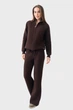 Костюм AVECS коричневий із вовни мериноса 50554/57 XL - изображение 5