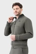 Кофта AVECS зелена з трикотажу Double Face 50589/48 XL - изображение 5