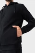 Кофта AVECS чорна із трикотажу Double Face 2XL - зображення 7