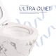 Унитаз подвесной Qtap Robin Ultra Quiet 520×365×340 мм, Marble, с сиденьем Slim Duroplast / Soft-close / Quick Release QTROB26MR48998 - изображение 5
