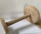 Кігтеточка для котів підлогова міцна дряпка 52 х 35 см бежева - изображение 5