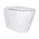 Унитаз подвесной Qtap Scorpio безободковый Ultra Quiet с сиденьем Soft-close QT14332380AW - изображение 1