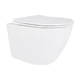 Унитаз подвесной Qtap Robin New безободковый с сиденьем Soft-close QT13332381АSW - изображение 1