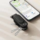 Поисковый трекер Acefast S4 keychain positioning device, Apple Find My, BT, black - изображение 7