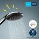 Ручная душевая лейка GROHE Vitalio Start 110 мм 2 режима хром - изображение 3
