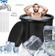 Басейн Ice Bath Spa круглий, каркасний, для крижаної ванни, надувна, 80х80 см, чорний (VEN-1453) - зображення 3