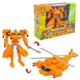 Игрушка робот-трансформер Вертолет боевой Deformable Mecha Orange 29 см XP-185 - изображение 1