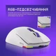 Мышь игровая беспроводная на аккумуляторе BT5.2/2.4 ГГц/USB Gaming Rate Special Edition (63749_White) - изображение 6