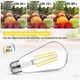 LED лампи Edison ST58 E27 6W (5 шт) — 800 lm, 5000K денне світло, вінтаж філамент, аналог 60W - зображення 4