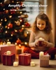 Набор 12 LED чайных свечей Homemory: мерцающие, на батарейках, без пламени для свадьбы, праздника и декора - изображение 6