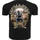 Футболка мужская Silberrücken GB77 Gorilla Biker Trouble черная 3XL (MD7713-1) - изображение 1