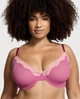 Комплект білизни Victoria’s Secret Tease Lace-Trim Unlined Demi Bra Рожевий 38D-XL - зображення 2