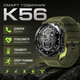 Смарт-годинник LEMFO K56Pro Green (тонометр, пульсометр, кисень у крові, дзвінки) - зображення 1