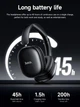 Навушники Bluetooth Hoco W73 Graceful BT headphones(App) Black - зображення 3