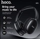 Навушники Bluetooth Hoco W73 Graceful BT headphones(App) Black - зображення 4