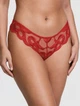 Комплект білизни Victoria’s Secret Wicked Tied-with-a-Bow Embroidery Unlined Balconette Bra Червоний 36D-S - изображение 7