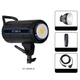 Постоянный студийный LED свет. видеосвет ZSYB ET-200S 200W, 2700-6500K Bi-color + пульт ДУ — для фото и съемки, Bowens - изображение 3