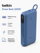 Портативний акумулятор Belkin 20000 мАгод 20 Вт Power Bank з дисплеєм Синій (BPB028HQBL) - зображення 2