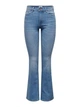 Джинси ONLWAUW HW SK FLARE BJ759 NOOS 15228781-Light Medium Blue Denim ONLY 15228781-LIGHT MEDIUM BLU M/32 - изображение 5