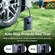 Автокомпрессор OS-Baseus GoTrip VA1 Super Mini Wired Inflator 22-Cylinder Cosmic Black 1186685 (C0119701) - изображение 9