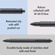 Ручка-ролер LAMY Swift чорна стрижень M66 чорний (4014519272618) - зображення 4