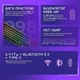 Беспроводная клавиатура Proove Gaming Slicker Pro (Ukraine Layout) black/purple (WKSLP0022416) - изображение 5