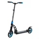 Самокат двухколесный складной Best Scooter 44073 Черый с голубым - изображение 2