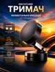 Тримач для телефону вакуумний з магнітним кільцем MagSafe та поворотом 360° компактний автомобільний або настільний тримач з присоскою для навігації та зйомки чорний - зображення 1