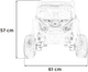 Електричний багі для дітей Madman UTV-MX рожевий PA.XMX-631.ROZ (5903864984965) - зображення 8