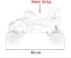 Електричний багі для дітей Madman UTV-MX рожевий PA.XMX-631.ROZ (5903864984965) - зображення 9