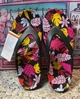 Фліпи Crocs Kadee II Tropical Floral , W10, Black, 40-41 - зображення 7