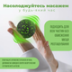 Набор массажных мячиков PowerPlay 4007 EPP Massage Ball Черно-Зеленые 3 шт (PP_4007_Bl/Green) - изображение 6