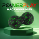 Набор массажных мячиков PowerPlay 4007 EPP Massage Ball Черно-Зеленые 3 шт (PP_4007_Bl/Green) - изображение 8