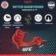 Капа OPRO Silver UFC дитяча (вік до 10) Black/Red (ufc.102515001) - изображение 2