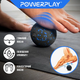 Набор массажных мячиков PowerPlay 4007 EPP Massage Ball Черно-Синие 3 шт (PP_4007_Bl/Blue) - изображение 6