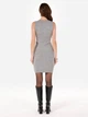 Платье вязаное длинное зимнее теплое женское Colin's CL1071657MGA S Gray (8684112374024) - изображение 4